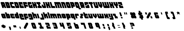 Alpha Taurus Leftalic font