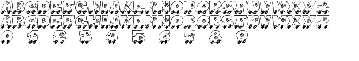 AlphaCar font