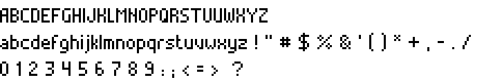 Alterebro Pixel Font Regular font