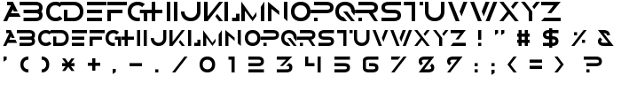 Alternity font