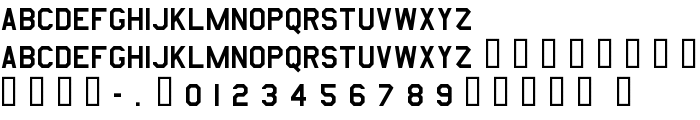 AmarilloUSAF font