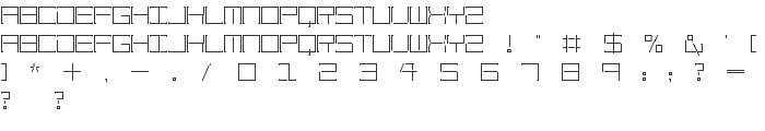 Amaya Technical Regular font