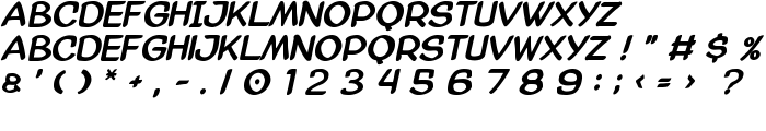 AmazGoDaBold font