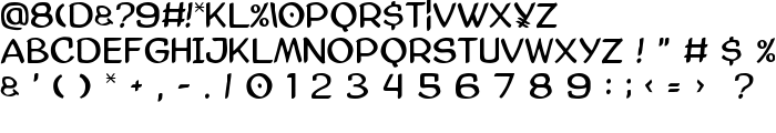 AmazGoDaMat font