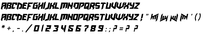 AmazObitaemOstrovItalic font