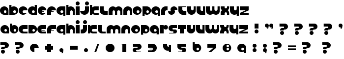 Anabolic Spheroid font