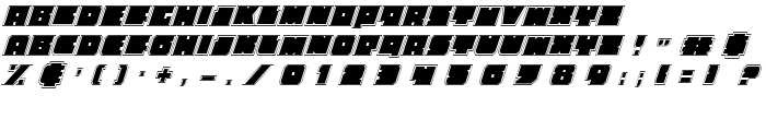 Anakefka Academy Italic font