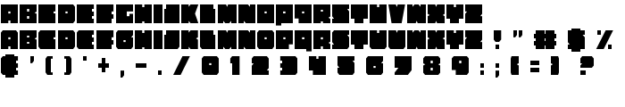 Anakefka Condensed font