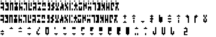 Ancient G Modern font