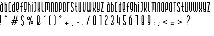 Andover font