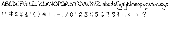 AndrewScript_1.6 font