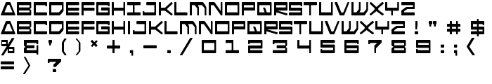 Android Nation font