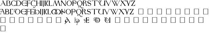 Anglo-Saxon Caps font