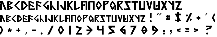 Anglorunic font