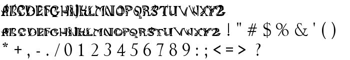 ANIIKLA font