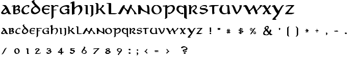 Aniron Bold font