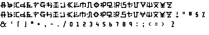 Anyong font