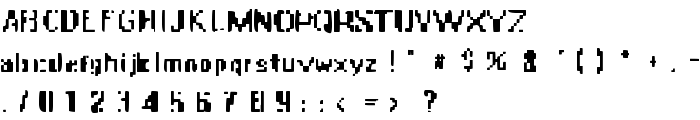 ApocalypseFax font