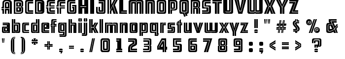 ARB 66 Neon Line JUN-37 font