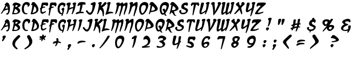 Arcanum Italic font