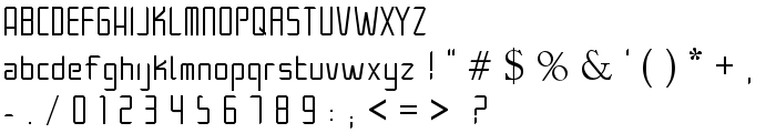 Architek font