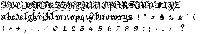 Argor Brujsh Scaqh font