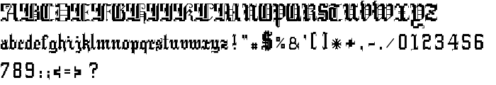 Argor Cwar Scaqh font