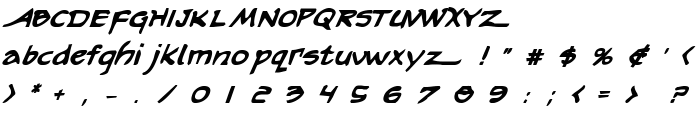 Arilon Bold Italic font