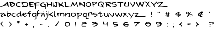 Arilon Expanded font