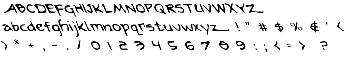 Arilon Leftalic font