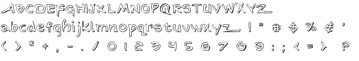 Arilon Shadow font