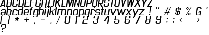 As seen on TV Skew font