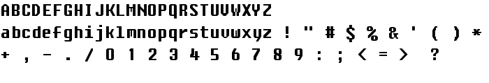 ascsys font