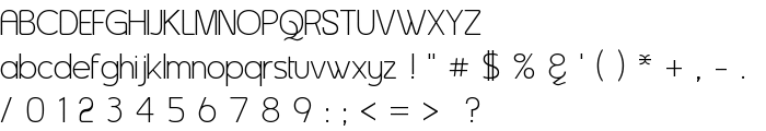 Asenine font