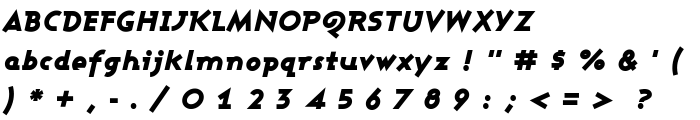Ashby Black Italic font