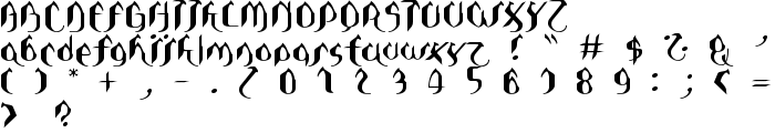 Asie font