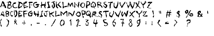 Asqualt font