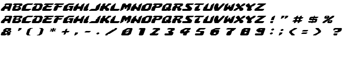 Astropolis Expanded Italic font