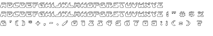 Astropolis Laser 3D font