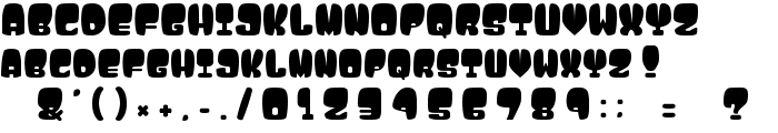 Atama__G font