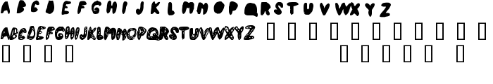 Atchy font