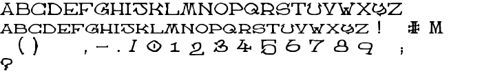 Atlas of the Magi font