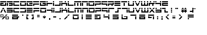 Avenger Laser font