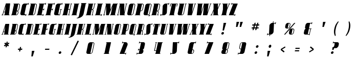 Avondale SC Italic font