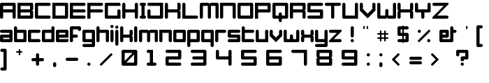 Azertype-Regular Regular font