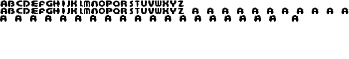 aztec bouffon font