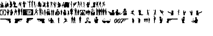 Babes and Bond font