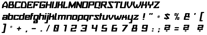 Baby Universe Italic font