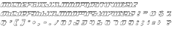 bad robot ital3dl font