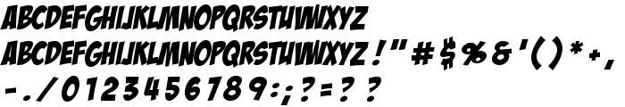 BadaBoom BB font